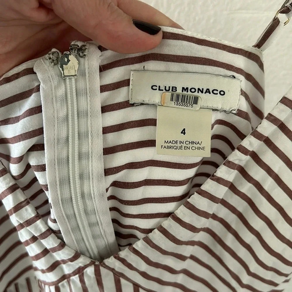 Club Monaco simple stripe dress - Picture 8 of 10
